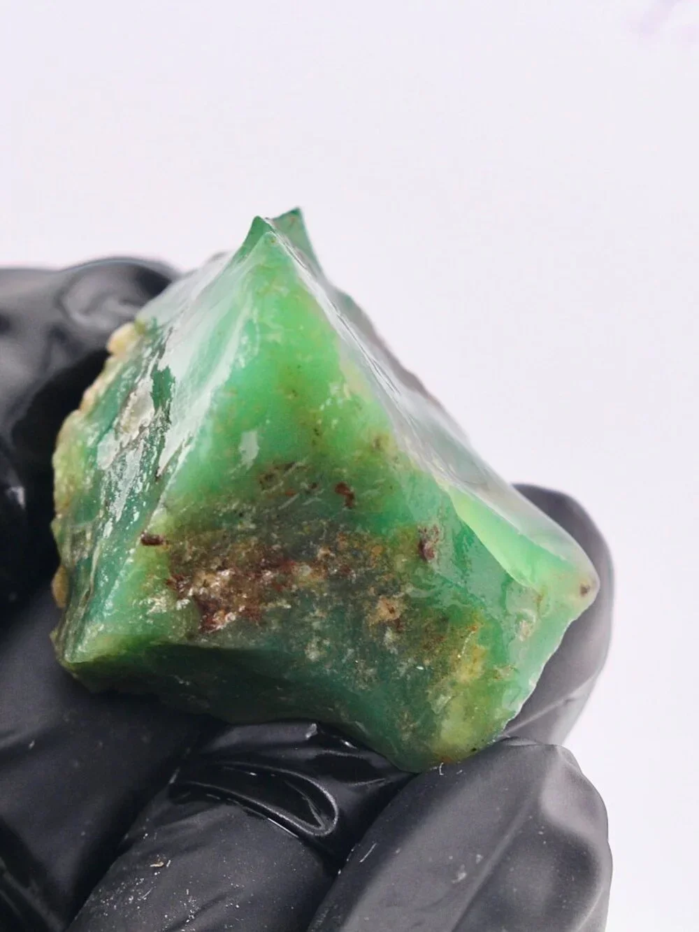 Gemmy Gem Australia Chrysoprase Marlborough Raw Natural Rough Mineral 86.9 Ct